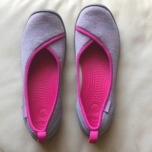 Slip on  CROCS ballerina flats. NWOT